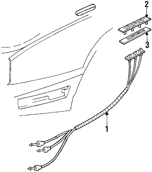 Signal Lamps for 1987 Cadillac Eldorado #0