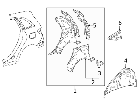 Inner Structure for 2017 Mercedes-Benz B 250e #0