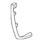 866T4KL000 - Body: Outer Molding for Hyundai: Ioniq 6 Image