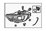 8V0941774E - Electrical: Headlamp Assembly for Audi Image