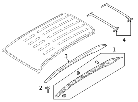 Roof Rack for 2018 Ford EcoSport #0