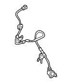 GD7E4371YD - : ABS Sensor Wire for Mazda: 626 Image