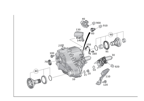 Complete Transfer Case for 2018 Mercedes-Benz GLS450 #0