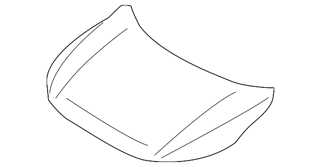 2018-2020 Mitsubishi Eclipse Cross Hood 5900A330 | OEM Parts Online