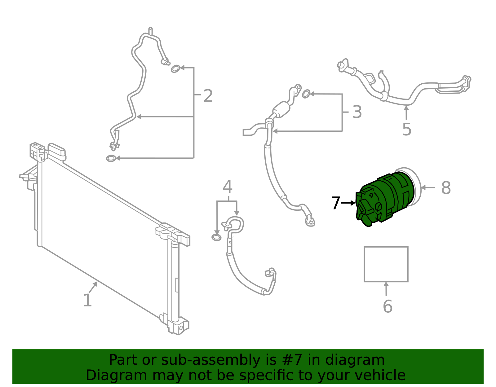 Compressor Assembly - Nissan (92600-6CB0A)