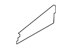 4G8867561A - Body: Sunroof Opening Trim for Audi Image