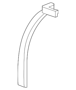 5C2Z15429A20AA - Body: Body D-Pillar for Ford Image