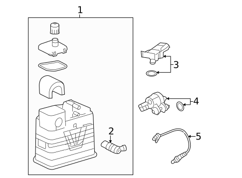 Sensors for 2013 Cadillac XTS #0