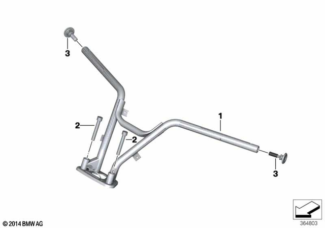 32718543624 - Steering: Blind Plug -  for BMW-Motorrad Image image