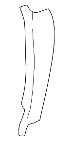 15088446 - Body: Tail Lamp Pocket for GMC: Envoy, Envoy XL Image