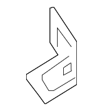 98150155101GRV - Body: End Plate for Porsche: 718 Boxster, 718 Cayman, 718 Spyder, Boxster, Cayman Image