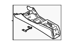 51166996833 - Body: Console Body for BMW Image
