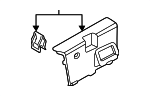 51166807232 - Body: Front Trim for BMW Image