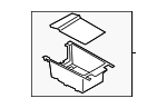 51166806852 - Body: Storage Tray for BMW Image