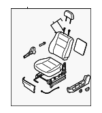 880013E101FC4 - Body: Seat Assembly for Kia: Sorento Image