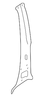 4L0810199B - Body: Inner Pillar for Audi Image