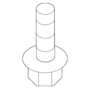 9P1399265J - Cooling System: Automatic Transmission Oil Cooler Hose Screw for Porsche Image