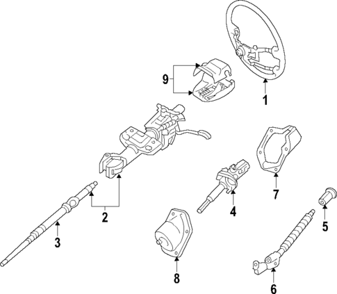 Steering Wheel for 2013 Toyota FJ Cruiser #0
