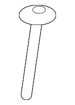 887134C03087 - Body: Headrest Guide for Kia: Optima Image