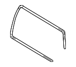 8462365D005PK - Body: Reveal Molding for Suzuki Image