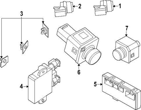 Electrical Components for 2025 BMW X2 #0