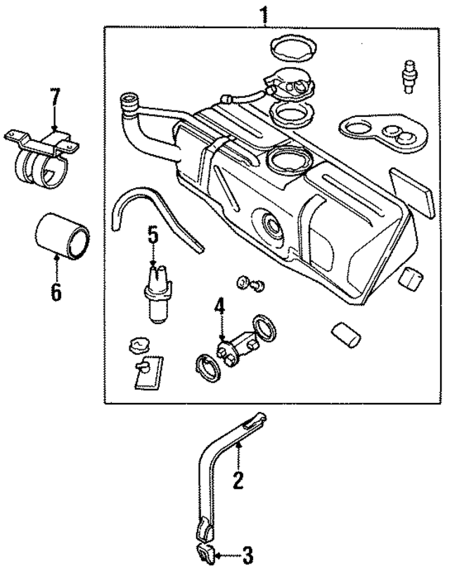 NNA5908HL - Fuel System: Fuel Tank Assembly for Jaguar Image