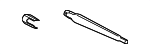 988152F000 - Body: Wiper Arm for Kia Image