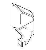 5C6837973C82V - Body: Corner Trim for Volkswagen Image