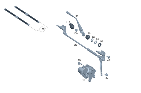 Pane Wiper for 2022 Mercedes-Benz G550 #0