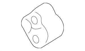 206513LM1A - : Rear Muffler Insulator for Nissan Image