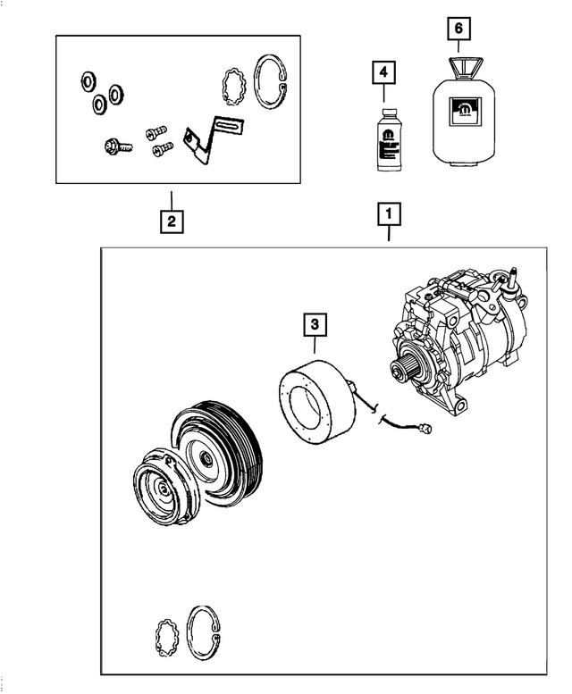 5114554AF - Air Conditioners and Heaters: Compressor Lubricant for Mopar Image