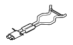 LR120479 - : Intermediate Pipe for Land Rover: Discovery Image