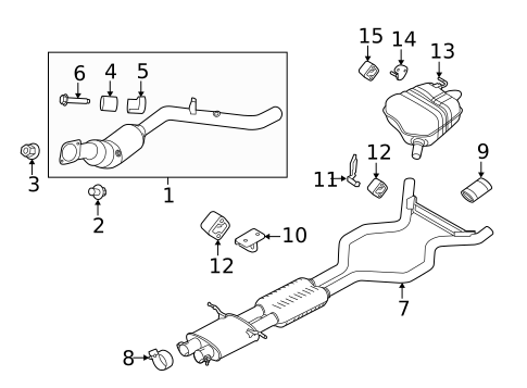 Exhaust Components for 2019 Land Rover Discovery #0