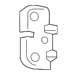 8W0807277 - Body: Bumper Cover Bracket for Audi Image