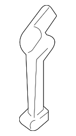 8W0802419 - Body: Side Shield Bracket for Audi: A4, A4 allroad, A4 Quattro, S4 Image