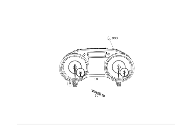 2319001109 - Electrical Equipment and Instruments: Control Unit for Mercedes-Benz: SL400, SL450, SL550 Image image