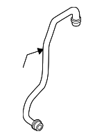 9G230708505 - Maintenance &amp; Lubrication: Oil Return Tube for Porsche: 718 Boxster, 718 Cayman, 718 Spyder, Cayman Image