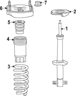 86808226 - : Strut Mount for GM Image