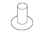 J00156741 - Body: Front Weather-strip Fastener for Mazda Image