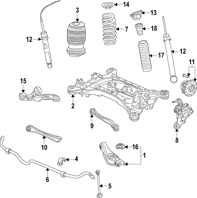 50300TYCA04 - : Cross-Member for Acura Image