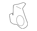 51635AG09A9P - Body: Plate Reinforced Plate for Subaru: Legacy, Outback Image