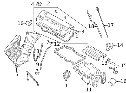 Engine for 2006 Mazda Tribute #1