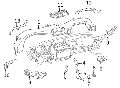 Ducts for 1997 Chevrolet Corvette #0