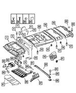 5104639AA - Exterior Ornamentation: Washer for Dodge: Sprinter 2500, Sprinter 3500 Image