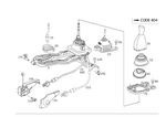 2032678424 - : Center Gearshift for Mercedes-Benz Image