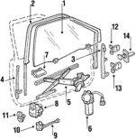 75710SB2003ZZ - : Upper Hinge for Acura Image