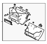 J9C15064LAA - : Glove Box Assembly for Jaguar: E-Pace Image