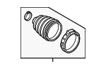 68275021AA - Suspension: Inner Boot for Mopar Image
