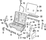 1N3885063AN - Body: Seat Frame for Volkswagen: ID. Buzz Image