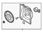 977302B000 - Cooling System: Fan Assembly for Hyundai Image